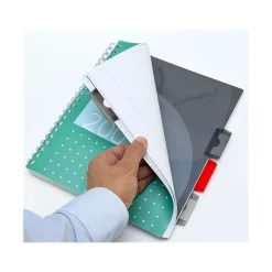 Subject Notebooks|Pukka Pad Metallic 5-Subject Notebook, Ruled, 100 Sheets, Green, 3/Pack (8748-MET)