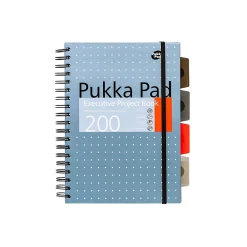 Subject Notebooks|Pukka Pad Metallic 5-Subject Subject Notebooks, 6.9