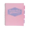 Subject Notebooks|Pukka Pad Pastels 5-Subject Notebooks, 8.5" x 11", Ruled, 100 Sheets, Assorted Colors, 3/Pack (8867-PST)