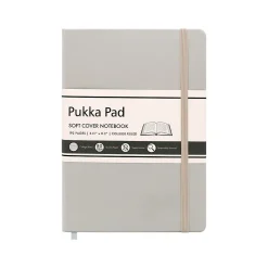 Notebooks|Pukka Pad Professional Notebooks, 5.11" x 8.2", College Ruled, 96 Sheets, Beige (9941-SIG)