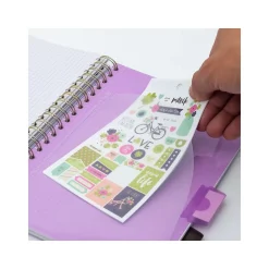Subject Notebooks|Pukka Pad Rochelle & Jess 5-Subject Notebook, 7.5