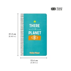 Composition Notebooks|Pukka Pad There Is No Planet B Notebook, 5.28