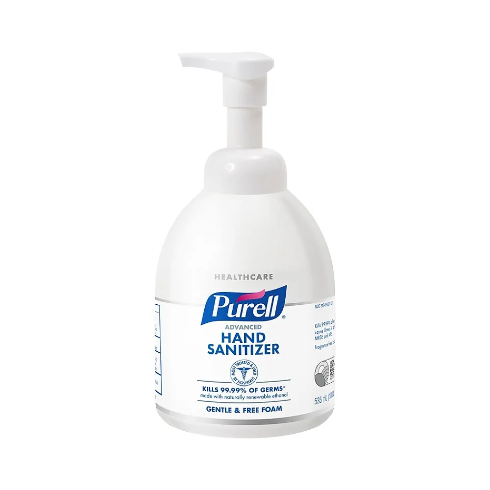 Advanced 70% Alcohol Foaming Hand Sanitizer, 535 mL, 4/Pack (5791-04)<Purell Sale