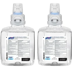 Advanced 70% Alcohol Foaming Hand Sanitizer Refill for CS8 Dispensers, 1200 mL, 2/Carton (7851-02)<Purell Discount