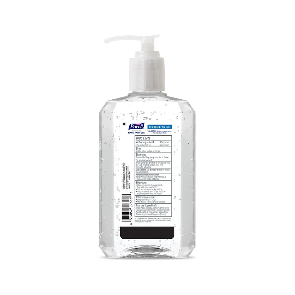 Advanced 70% Alcohol Gel Hand Sanitizer, 24 Fl. Oz. (3024-04-CMR)<Purell