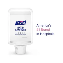 Advanced 70% Alcohol Foaming Hand Sanitizer Refill for ES10 Dispenser, 1200 mL., 2/Carton (8351-02)<Purell