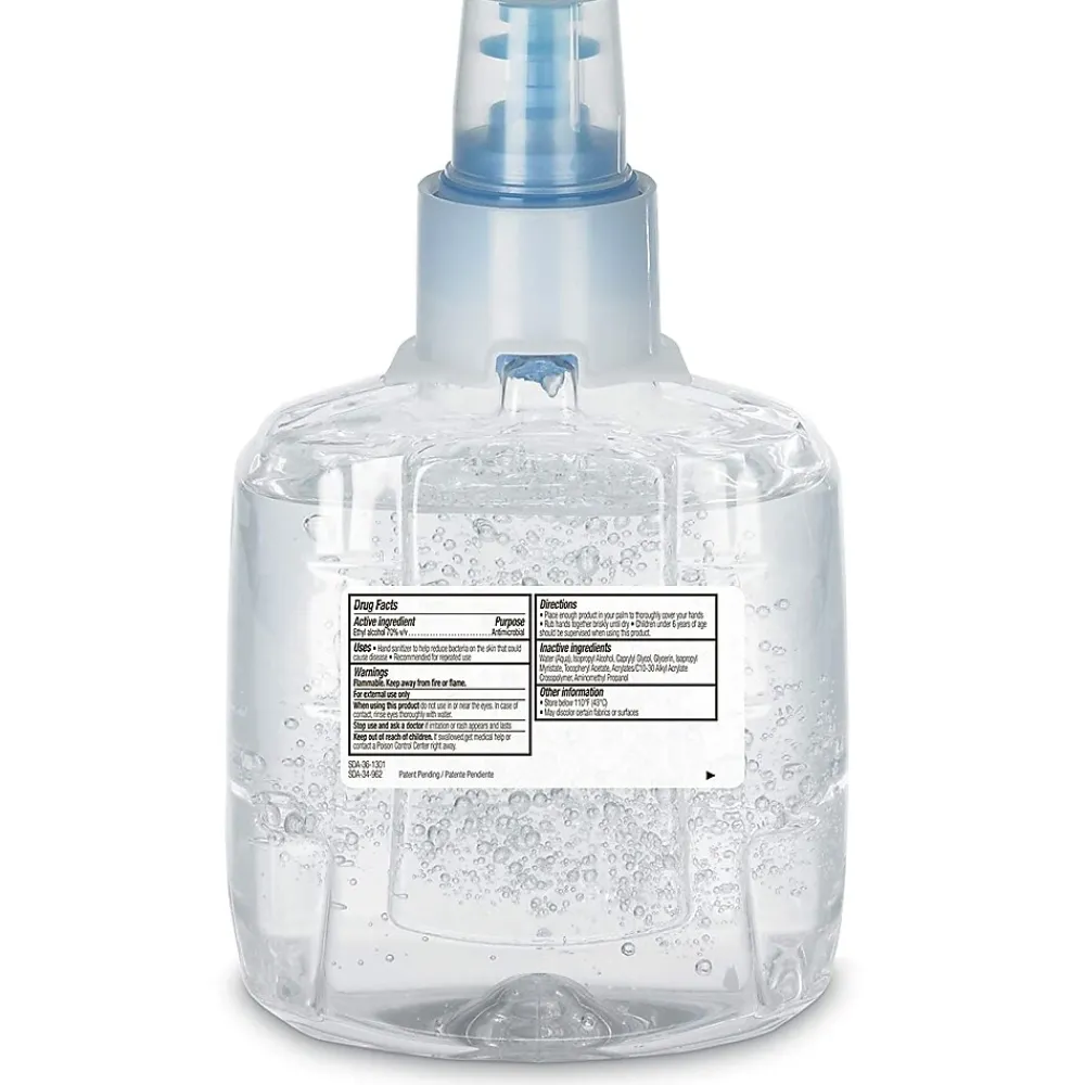 Advanced 70% Alcohol Gel Hand Sanitizer Refill for LTX-12 Dispenser, 1200 mL., 2/Carton (1903-02)<Purell Sale