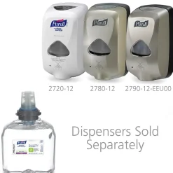 Advanced 70% Alcohol Foaming Hand Sanitizer Refill for TFX, 1200 mL., 2/Carton (5391-02)<Purell Clearance