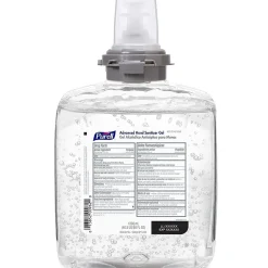 Advanced 70% Alcohol Gel Hand Sanitizer Refill for TFX Dispenser, 1200 mL., 4/Carton (5456-04)<Purell