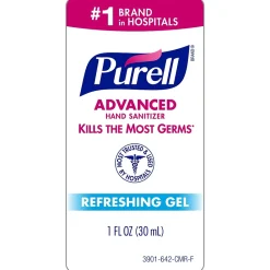 Advanced Gel Hand Sanitizer, Clean Scent, 1 oz., 36/Carton (3901-36-BWL)<Purell Best