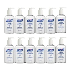 Advanced Hand Gel Sanitizer, Clean, 8 Fl. Oz., 12/Carton (4102-12-S)<Purell Discount