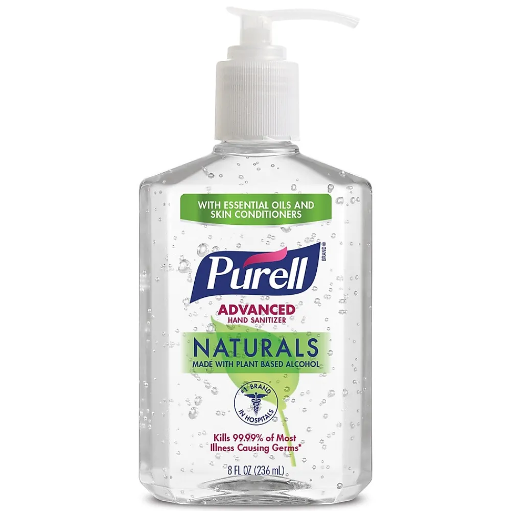 Advanced Naturals 8 oz. Gel Hand Sanitizer, Citrus Scent (9626-12-CMR)<Purell Discount