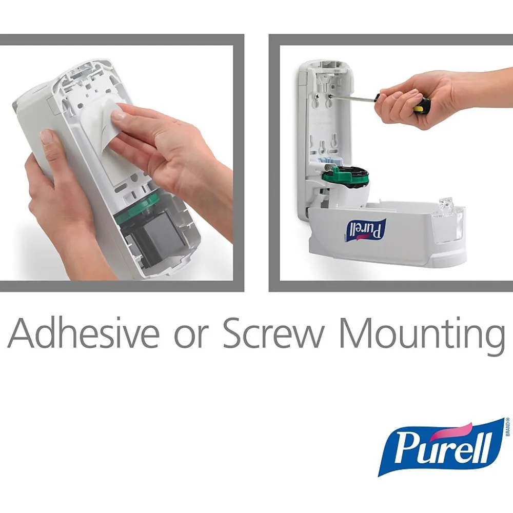 ADX7 Wall Mounted Hand Sanitizer Dispenser, White (8720-06)<Purell