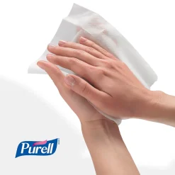Cottony Soft Hand Sanitizing Wipes, 120 Wipes/Box (9027-12)<Purell Best