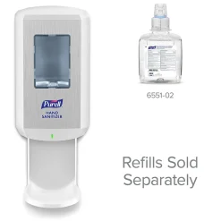 CS6 Automatic Wall Mounted Hand Sanitizer Dispenser, White (6520-01)<Purell Outlet