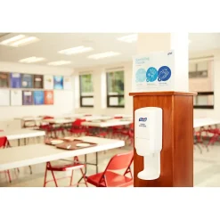 CS Wall Mounted Hand Sanitizer Dispenser, White (4121-06)<Purell Online