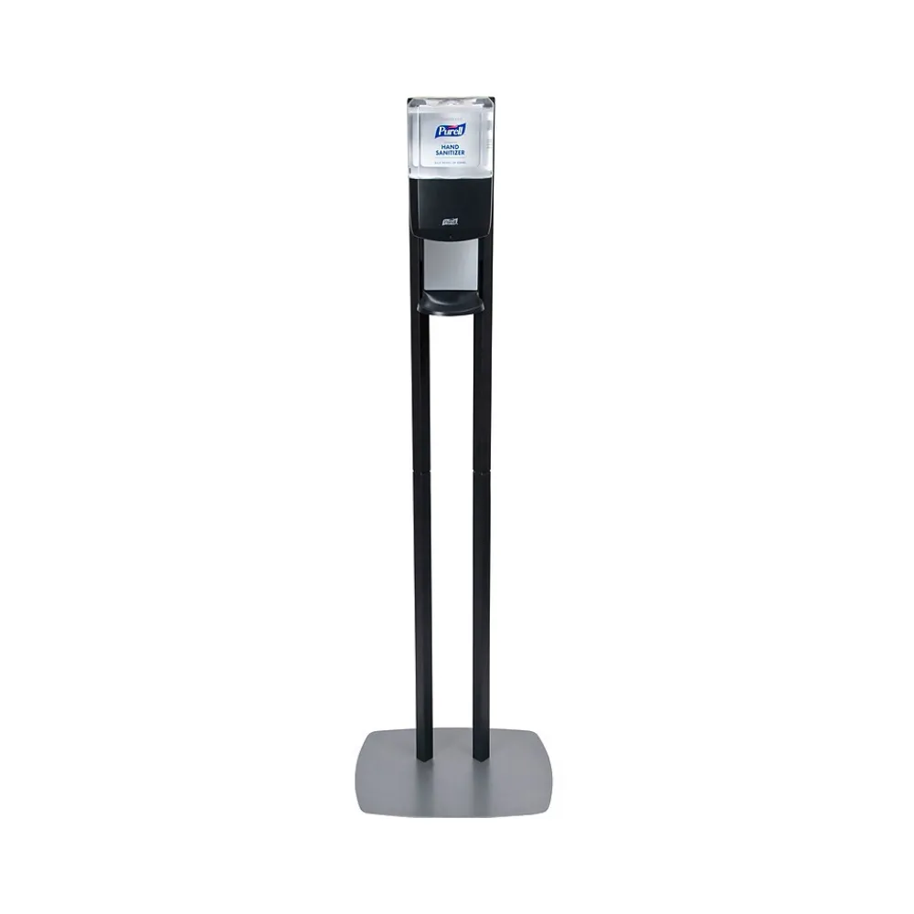 ES6 Automatic Floor Stand Hand Sanitizer Dispenser, Graphite/Black (7216-DS)<Purell Best