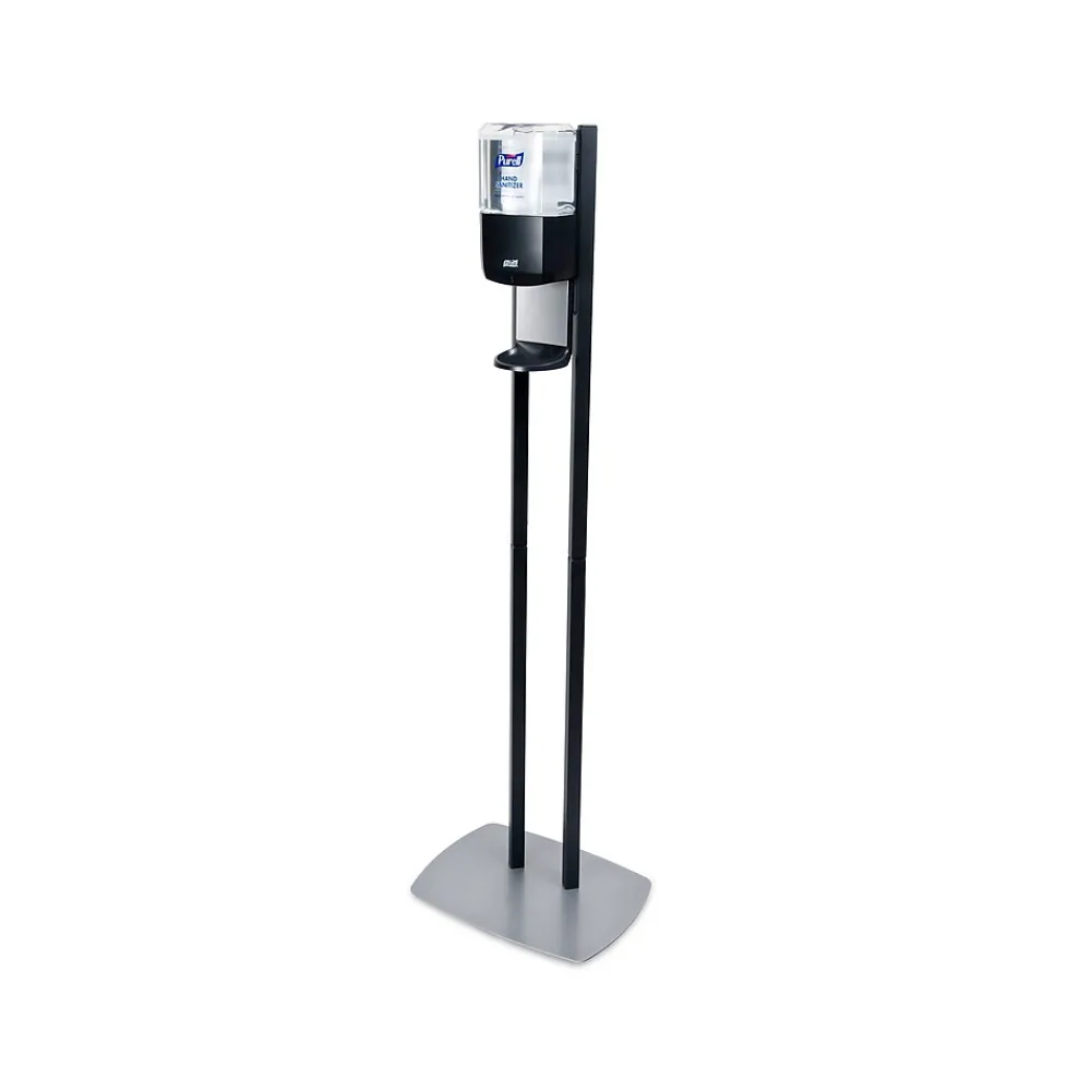 ES6 Automatic Floor Stand Hand Sanitizer Dispenser, Graphite/Black (7216-DS)<Purell Best