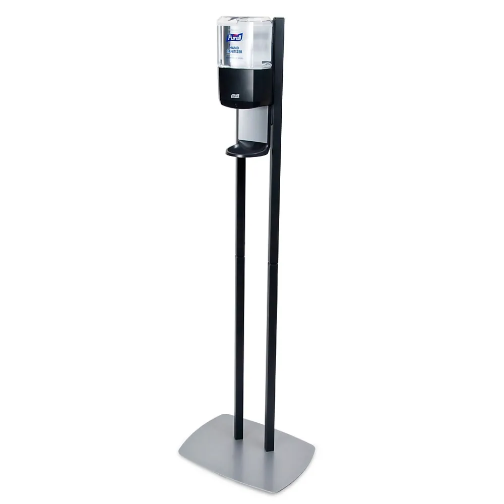 ES8 Automatic Floor Stand Hand Sanitizer Dispenser, Graphite/Black (7218-DS)<Purell Discount