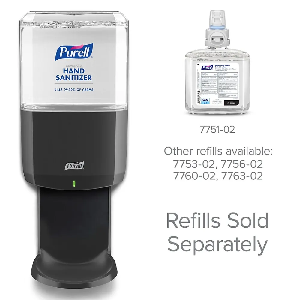 ES8 Automatic Wall Mounted Hand Sanitizer Dispenser, Gray (7724-01)<Purell Best