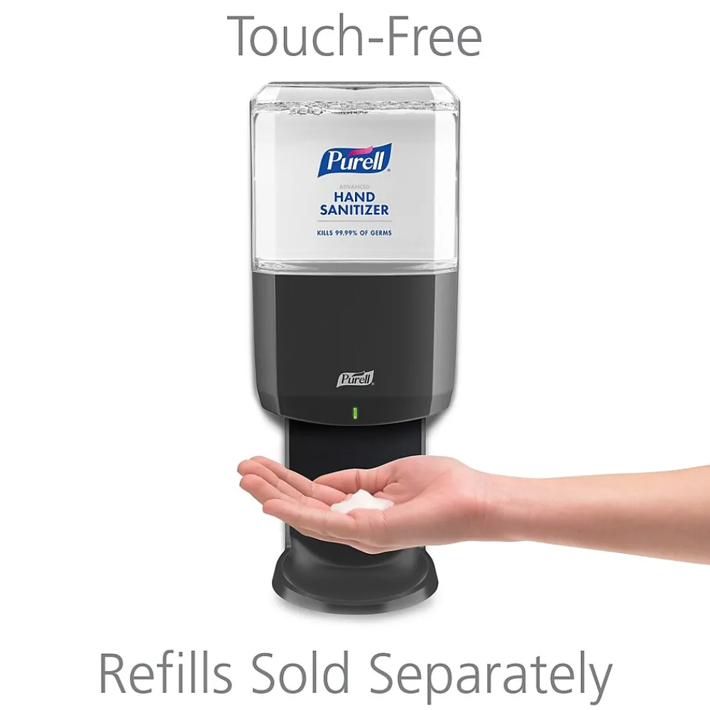 ES6 Automatic Wall Mounted Hand Sanitizer Dispenser, Graphite (6424-01)<Purell Outlet