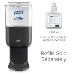 ES6 Automatic Wall Mounted Hand Sanitizer Dispenser, Graphite (6424-01)<Purell Outlet