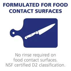 Foodservice Surface Sanitizer, Fragrance Free, 1 Gallon Refill (4341-04)<Purell Best