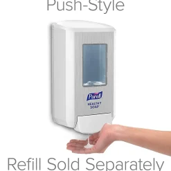 HEALTHY SOAP CS4 Wall Mounted Hand Soap Dispenser, White (5130-01)<Purell Outlet