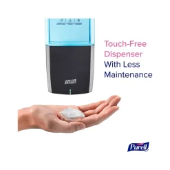 HEALTHY SOAP ES10 Automatic Wall Mounted Hand Soap Dispenser, Graphite (8334-E1)<Purell Hot