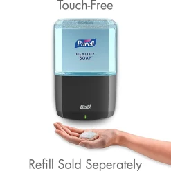 HEALTHY SOAP ES8 Automatic Wall Mounted Hand Soap Dispenser, Black (7734-01)<Purell New