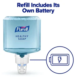 HEALTHY SOAP ES8 Automatic Wall Mounted Hand Soap Dispenser, White (7730-01)<Purell Online