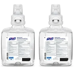 HEALTHY SOAP Foaming Hand Soap Refill for CS8 Dispenser, Floral Scent, 1200 ml, 2/Carton (7878-02)<Purell Online