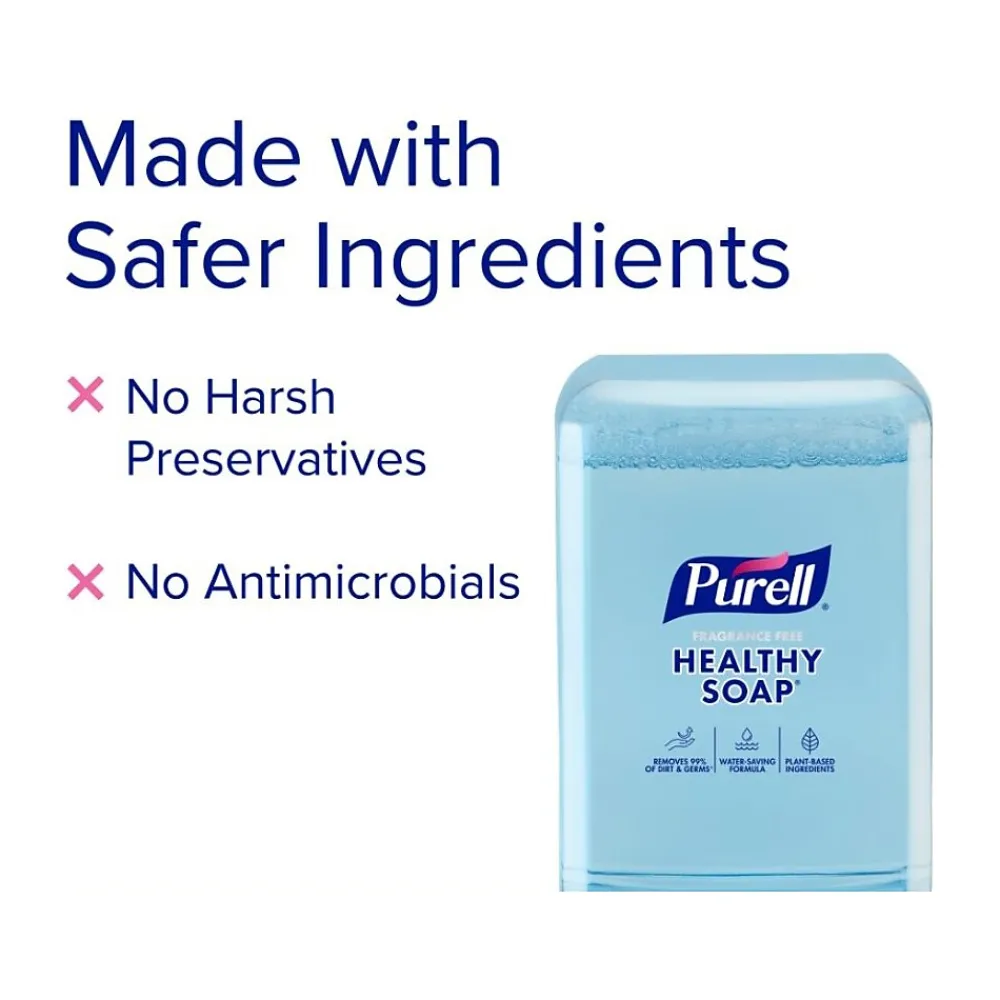 HEALTHY SOAP Foaming Hand Soap Refill for ES10 Dispenser, 1200 ml, 2/Carton (8385-02)<Purell Clearance