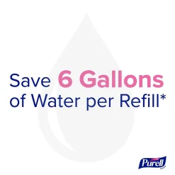 HEALTHY SOAP Foaming Hand Soap Refill for ES10 Dispenser, Light Fragrance Scent, 1200 ml, 2/Carton (8371-02)<Purell New