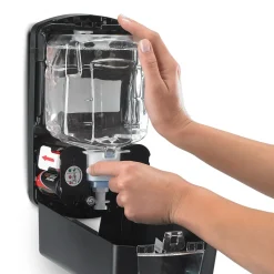 LTX 12 Automatic Wall Mounted Hand Sanitizer Dispenser, Chrome/Black (1928-04)<Purell Outlet