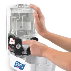 LTX-12 Automatic Wall Mounted Hand Sanitizer Dispenser, White (1920-04)<Purell Outlet