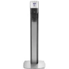 MESSENGER ES8 Automatic Floor Stand Hand Sanitizer Dispenser, Silver/Graphite (7318-DS-SLV)<Purell Hot