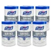 Professional Disinfecting Wipes, Fresh Citrus Scent, 110 Wipes/Container, 6/Carton (9342-06)<Purell Hot
