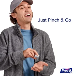 SINGLES Advanced 70% Alcohol Gel Hand Sanitizer, 2,000/Carton (9630-2M-NS)<Purell Outlet