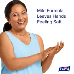 SINGLES Advanced 70% Alcohol Gel Hand Sanitizer, 2,000/Carton (9630-2M-NS)<Purell Outlet