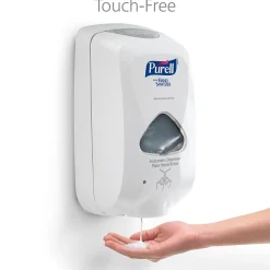 TFX Automatic Wall Mounted Hand Sanitizer Dispenser, Dove Gray (2720-12)<Purell Best