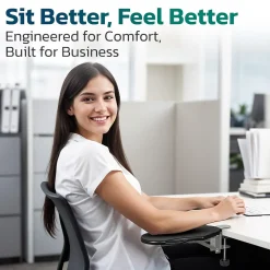 Sale Purely E5720 Ergonomic Arm/Elbow Support Rest for Desk, Computer Desk Arm Extender, Black (PARE5720)