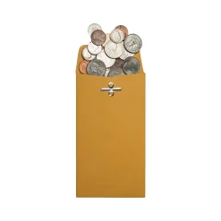 Online Quality Park #10 Clasp & Moistenable Glue Kraft Catalog Envelope, 3.38" x 6", Brown Kraft, 100/Box (QUA37010)