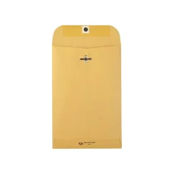 Outlet Quality Park Clasp & Moistenable Glue Kraft Catalog Envelopes, 6