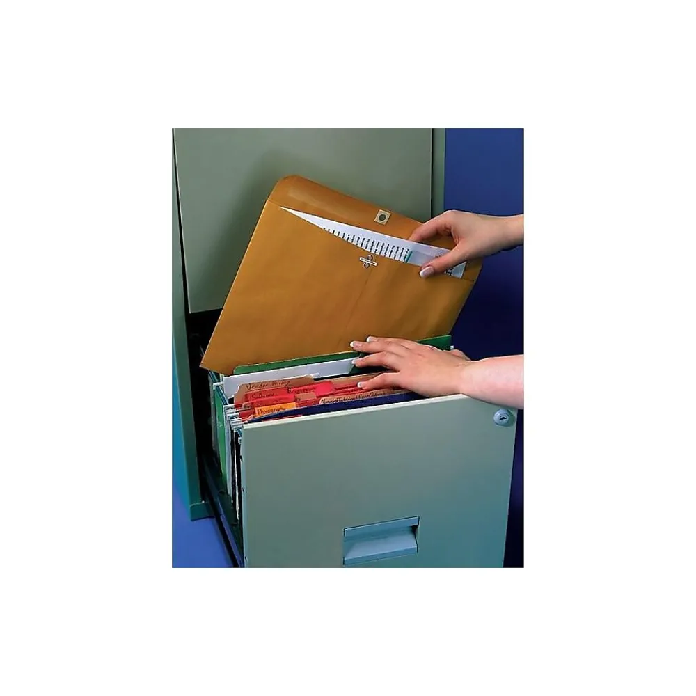 Outlet Quality Park Clasp Kraft Catalog Envelopes, 9"L x 12"H, Kraft, 100/Box (QUA38090)