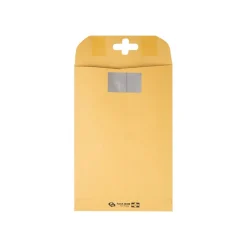 New Quality Park ClearClasp Redi-Tac Kraft Catalog Envelopes, 6" x 9", Brown Kraft, 100/Box (QUA43468)