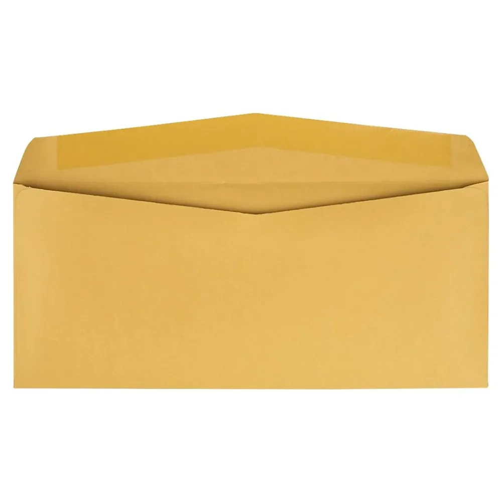 Discount Quality Park Gummed #14 Kraft Catalog Envelopes, 5" x 11 1/2", Brown Kraft, 500/Box (QUA11562)