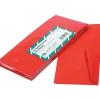 Discount Quality Park Gummed Brightly Colored Business #10 Envelopes, 4-1/8" x 9-1/2", Red, 25/Pack