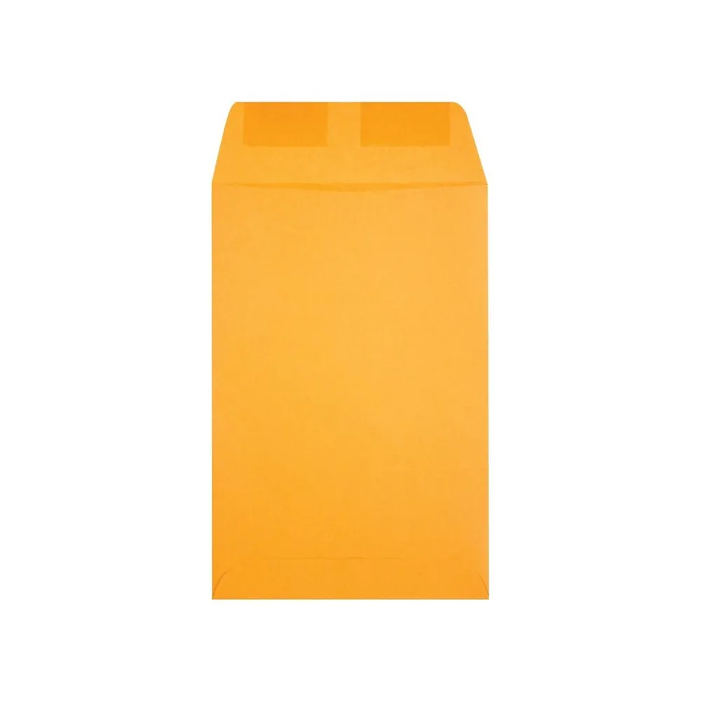 Outlet Quality Park Gummed Catalog Envelopes, 6" x 9", Kraft, 500/Bx (QUA40765)