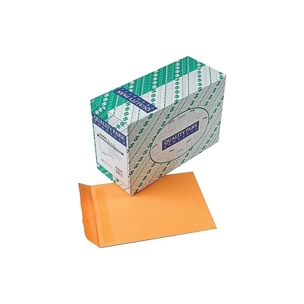 Outlet Quality Park Redi-Seal Kraft Catalog Envelopes, 9.5" x 12.5", Kraft, 250/Box (QUA43662)